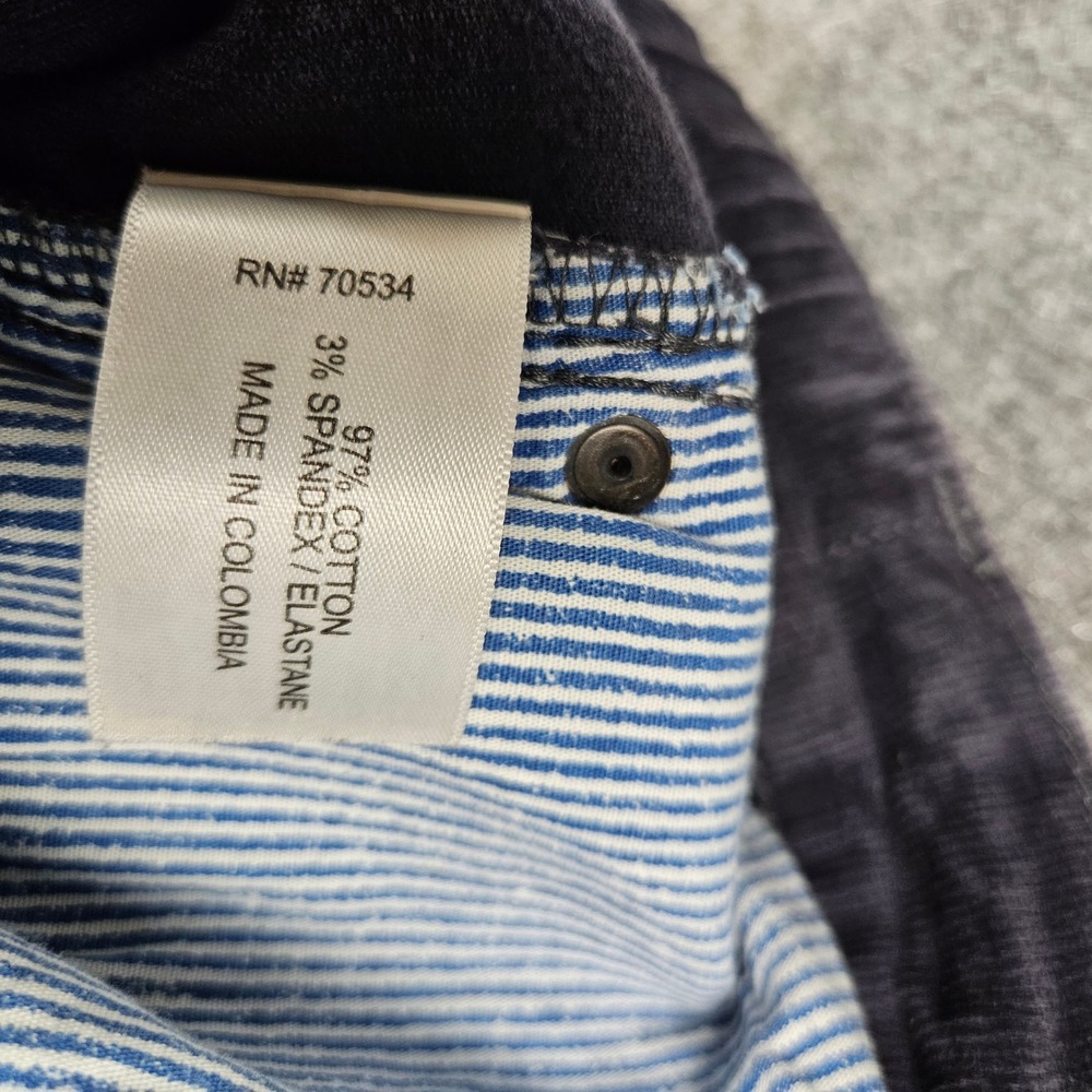 Orvis Womens Gray Corduroy Pants Size 16 Straight Leg Stretch Elastic Waist - Picture 6 of 13